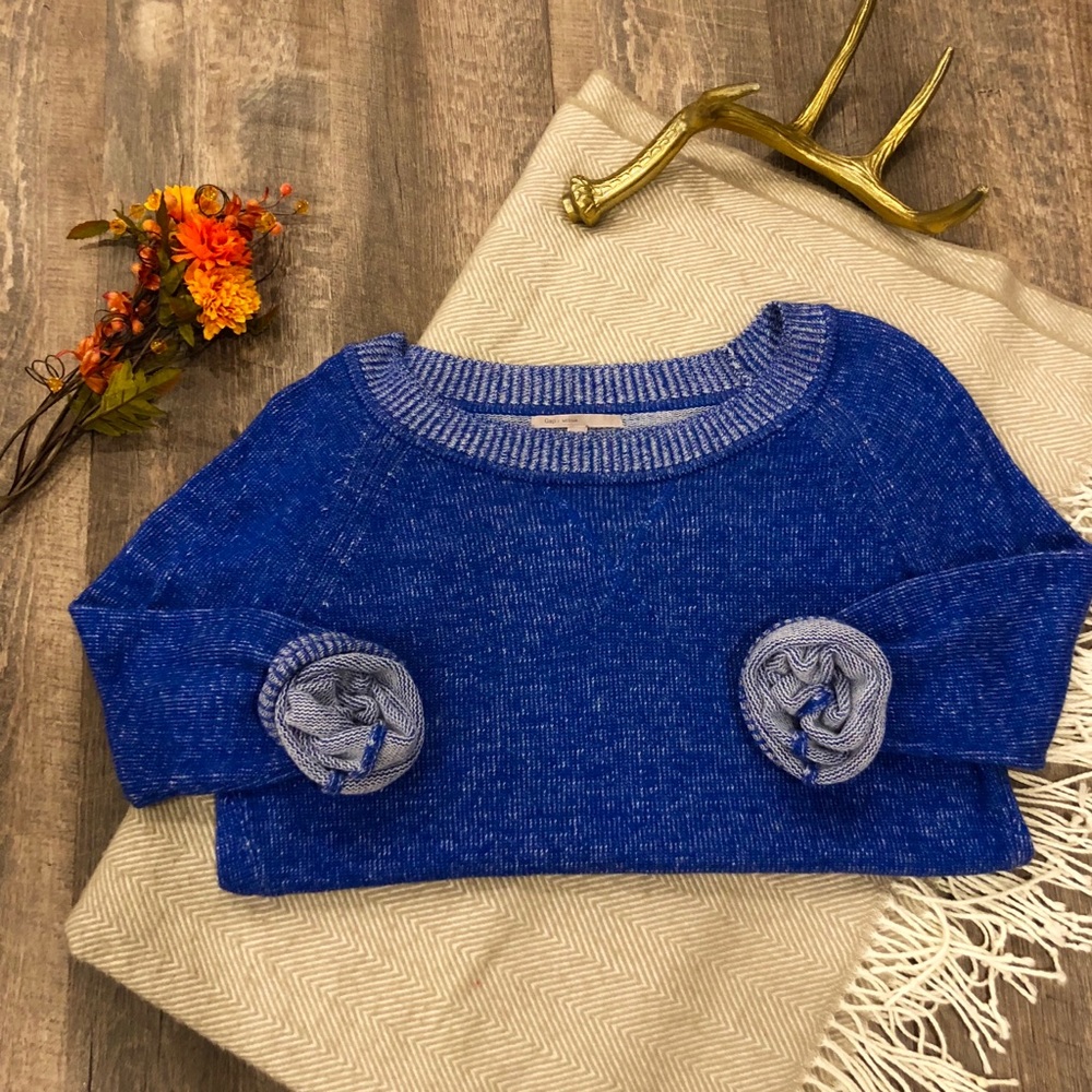 GAP Blue Crewneck Sweater
